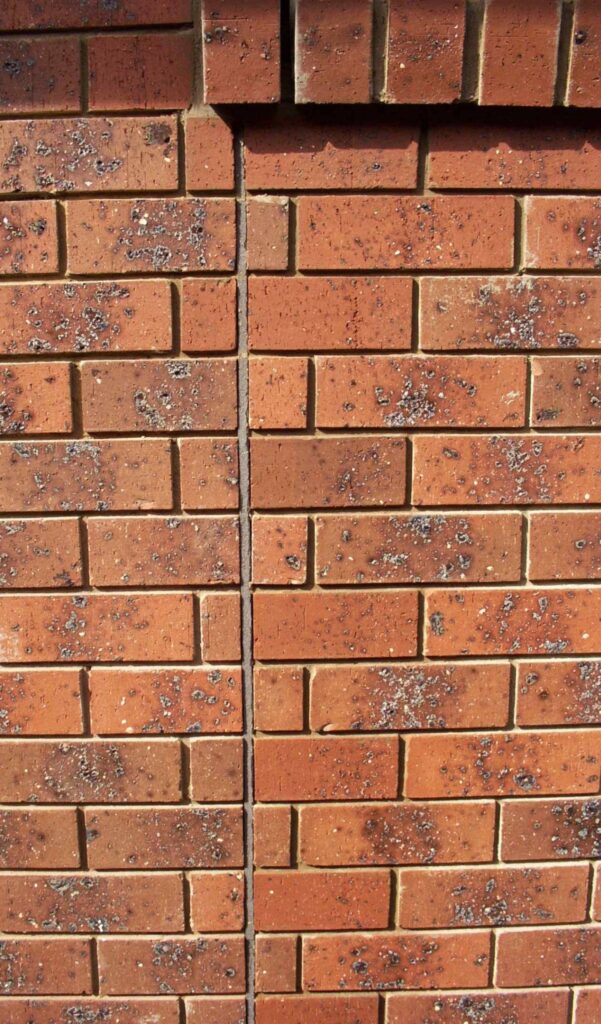 Wall stabilised and brickwork restored following professional underpinning. Underpinning in Melbourne and Geelong.