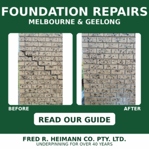 Foundation Repairs Melbourne & Geelong